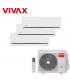 Aer Conditionat MULTISPLIT VIVAX ACP-21COFM60AERI / 3x ACP-09CH25AEHI WHITE Triplu Split Inverter