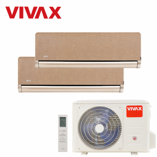 Aer Conditionat MULTISPLIT VIVAX ACP-18COFM50AERI / 2x ACP-09CH25AEHI GOLD Dublu Split Inverter