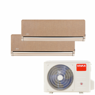 Aer Conditionat MULTISPLIT VIVAX ACP-18COFM50AERI / 2x ACP-12CH35AEHI GOLD Dublu Split Inverter