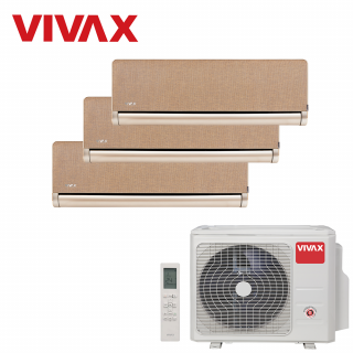 Aer Conditionat MULTISPLIT VIVAX ACP-27COFM79AERI / 3x ACP-12CH35AEHI GOLD Triplu Split Inverter