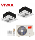 Aer Conditionat MULTISPLIT Caseta VIVAX ACP-18COFM50AERI / 2x ACP-12CC35AERI Dublu Split Inverter