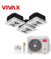 Aer Conditionat MULTISPLIT Caseta VIVAX ACP-27COFM79AERI / 2x ACP-09CC25AERI + ACP-12CC35AERI Triplu Split Inverter