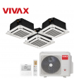 Aer Conditionat MULTISPLIT Caseta VIVAX ACP-27COFM79AERI / 3x ACP-09CC25AERI Triplu Split Inverter