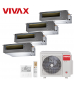 Aer Conditionat MULTISPLIT Duct VIVAX ACP-36COFM105AERI / 4x ACP-12DT35AERI R32 Inverter