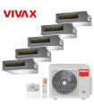 Aer Conditionat MULTISPLIT Duct VIVAX ACP-42COFM123AERI / 5x ACP-12DT35AERI R32 Inverter