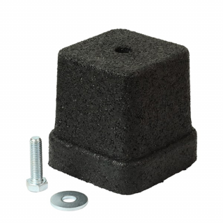 Set suporti antivibranti de pardoseala din cauciuc vulcanizat pentru montaj unitate exterioara aer conditionat