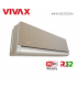 Aer Conditionat VIVAX H+Design ACP-09CH25AEHI+ Gold Wi-Fi Ready R32 Inverter 9000 BTU/h