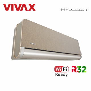 Aer Conditionat VIVAX H+Design ACP-09CH25AEHI+ Gold Wi-Fi Ready R32 Inverter 9000 BTU/h