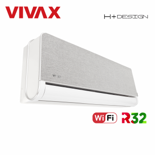 Aer Conditionat VIVAX H+Design ACP-09CH25AEHI+ Silver Wi-Fi R32 Inverter 9000 BTU/h