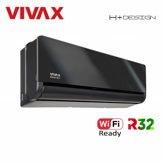 Aer Conditionat VIVAX H+Design ACP-09CH25AEHI+ Gray Mirror Wi-Fi Ready R32 Inverter 9000 BTU/h