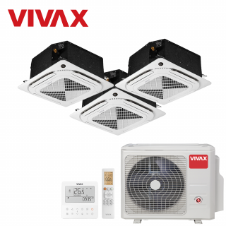 Aer Conditionat MULTISPLIT Caseta VIVAX ACP-21COFM60AERI / 3x ACP-09CC25AERI R32 Triplu Split Inverter