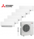 Aer Conditionat MULTISPLIT MITSUBISHI ELECTRIC MXZ-6F122VF / 5x MSZ-AY25VGKP + MSZ-AY35VGKP Inverter