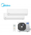 Aer Conditionat MULTISPLIT MIDEA R32 M2OE-18HFN8 / 2x AG2DURA-12NXD0 Dublu Split Inverter